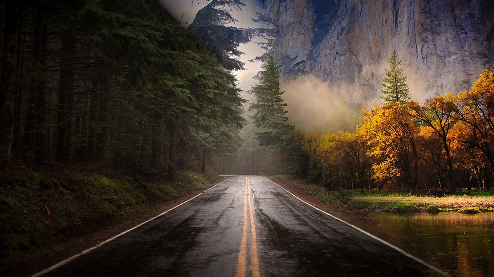 Fantasy Road HD Wallpaper | Background Image | 1920x1200 