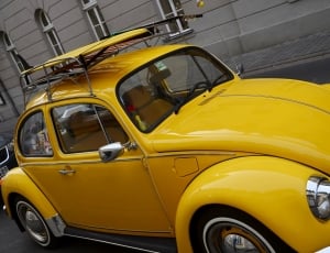 Volkswagen, Classic, Vw Beetle, Auto, yellow, taxi thumbnail