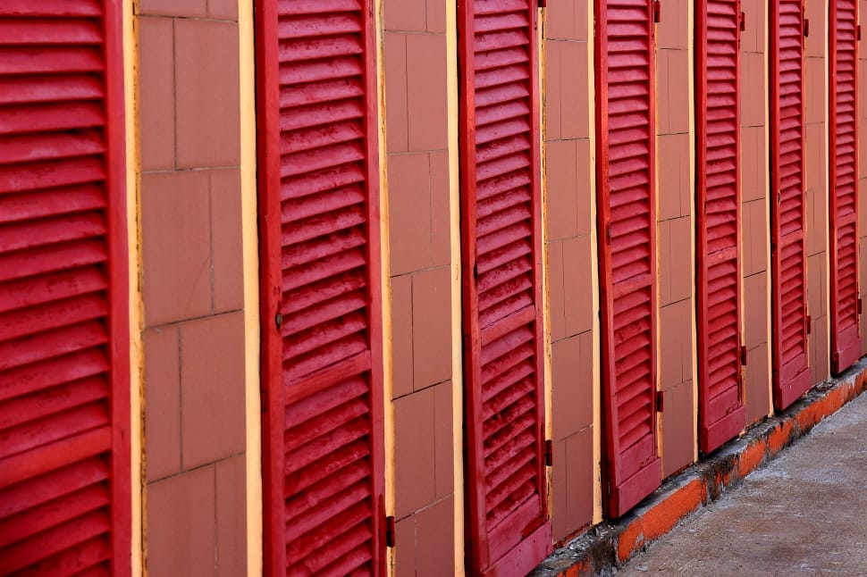 red steel door preview