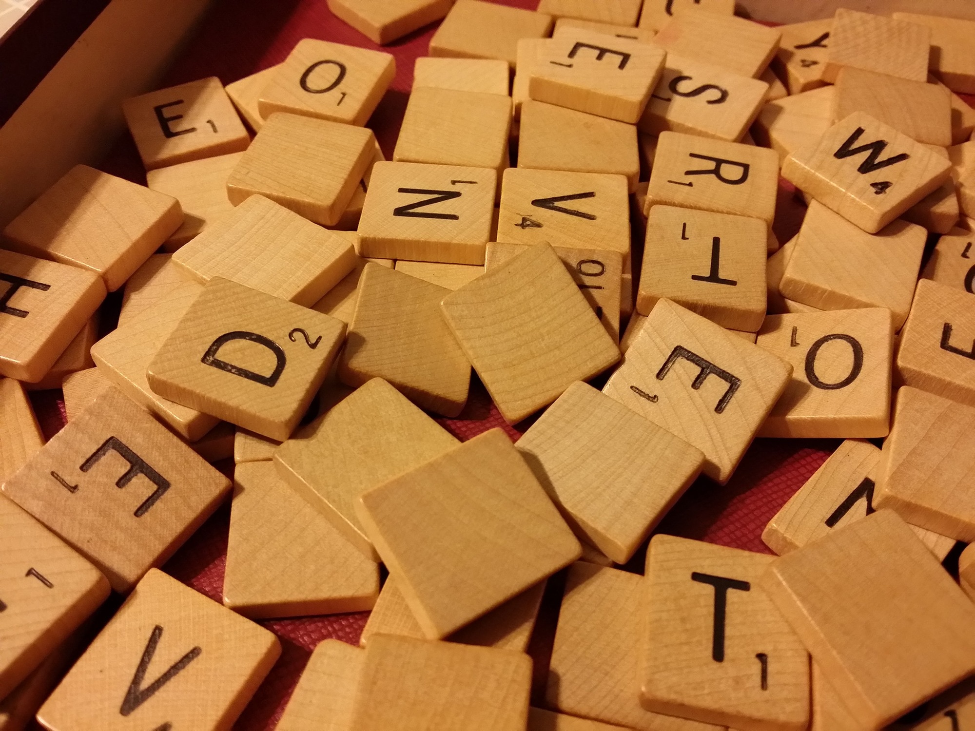 Board Game, Words, Scrabble, Game, large group of objects, full frame