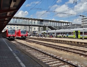 Br 440, Ulm, Railway Station, Agilis, railroad track, public transportation thumbnail
