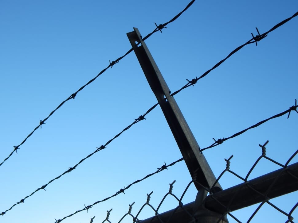barbed wire fence preview