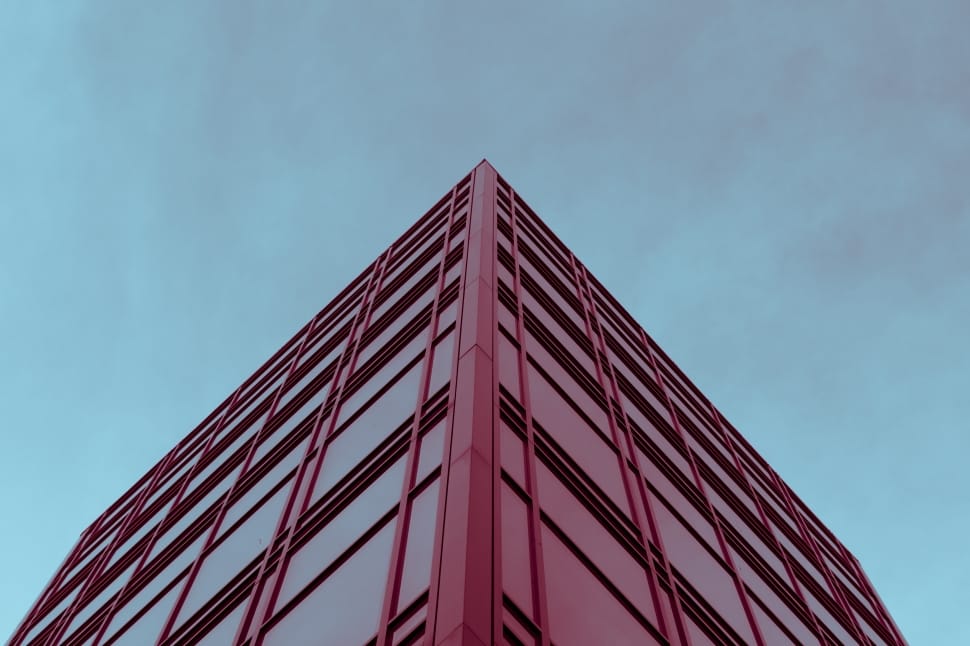 red high rise building preview