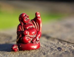 Face, Religion, Buddha, Temple, Statue, red, no people thumbnail
