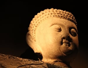 close up phtogoraphy of buddha head thumbnail