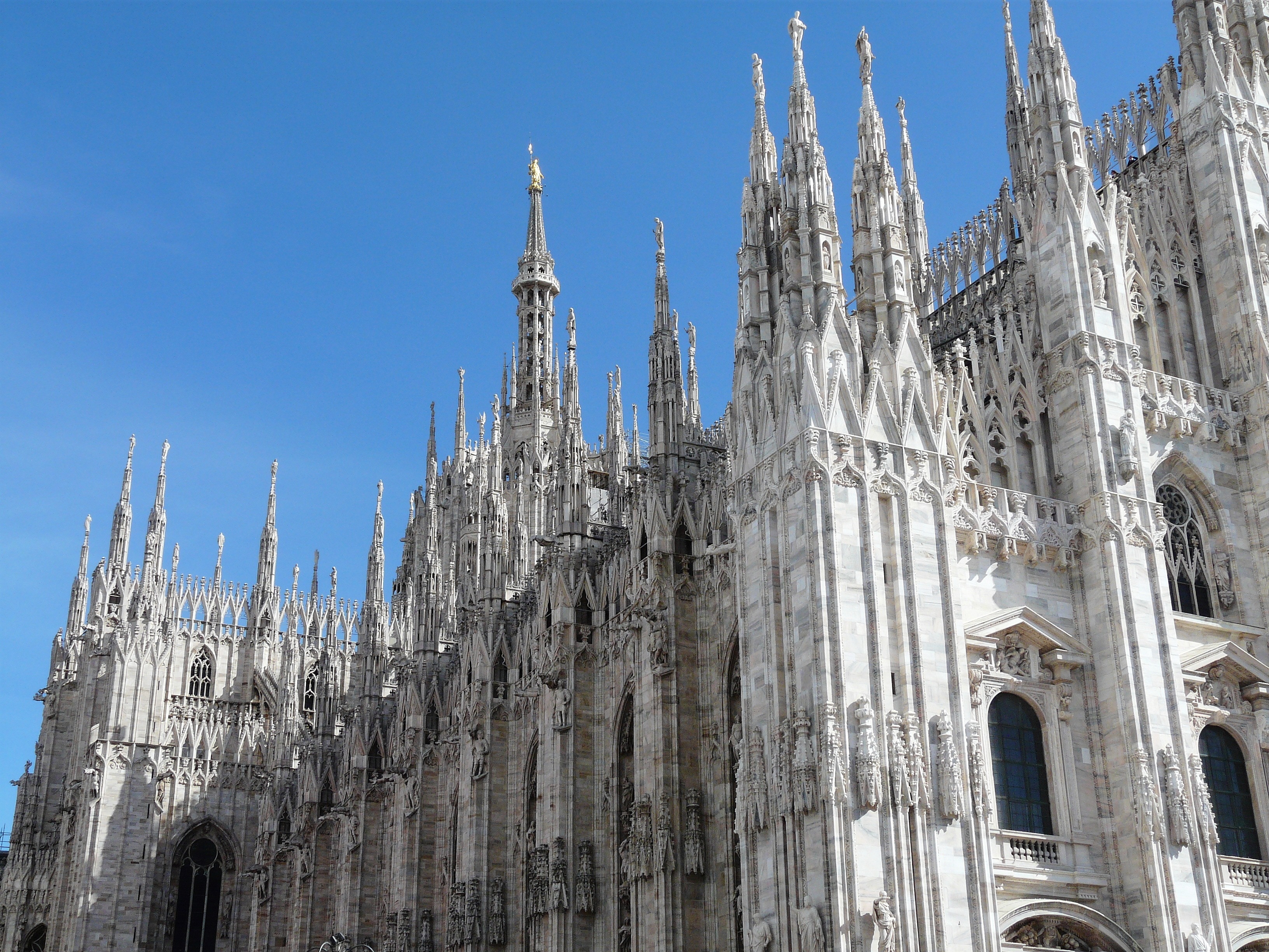 Milan, Architecture, Cathedral, religion, sky