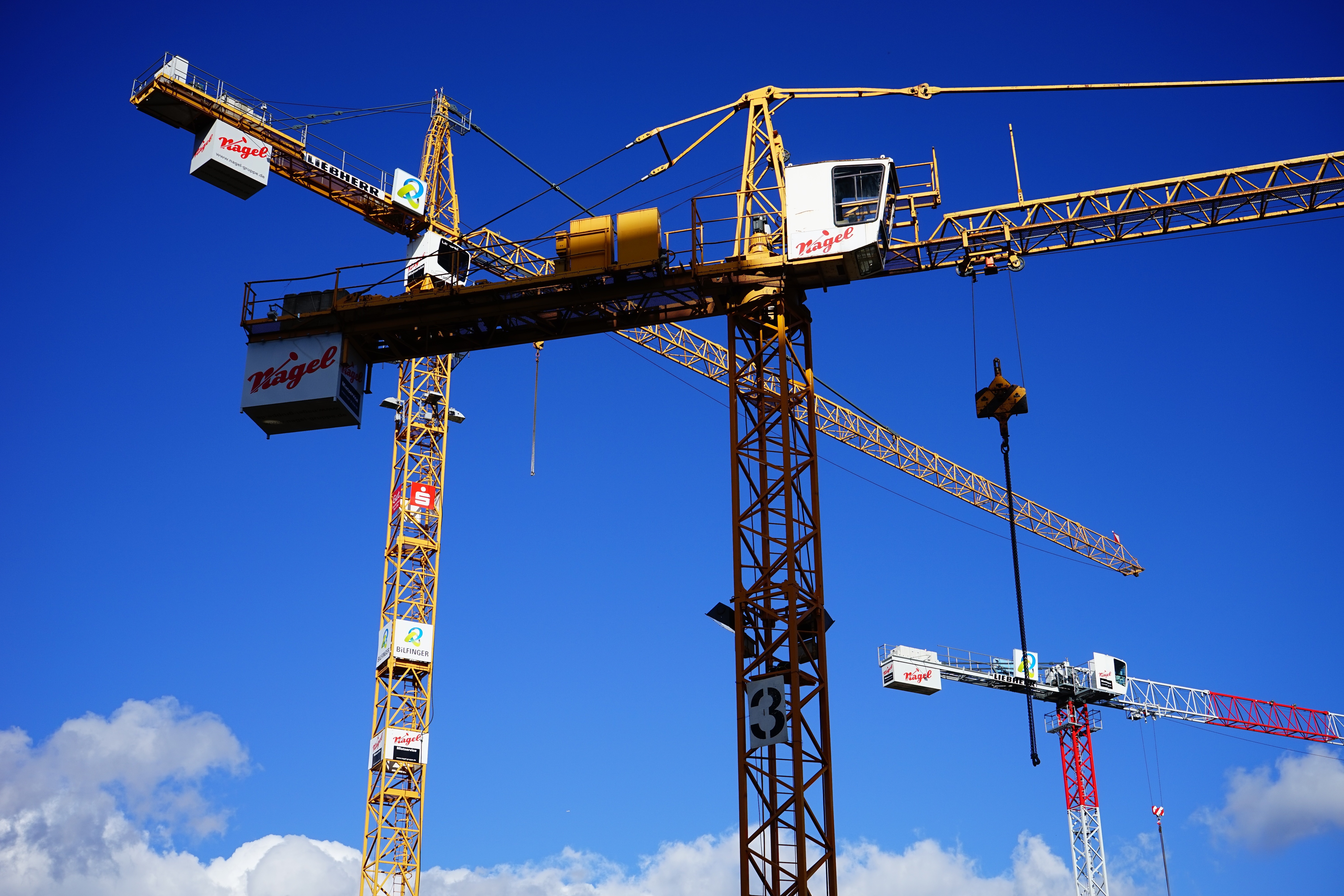 Load Lifter, Site, Cranes, Baukran, crane - construction machinery, industry