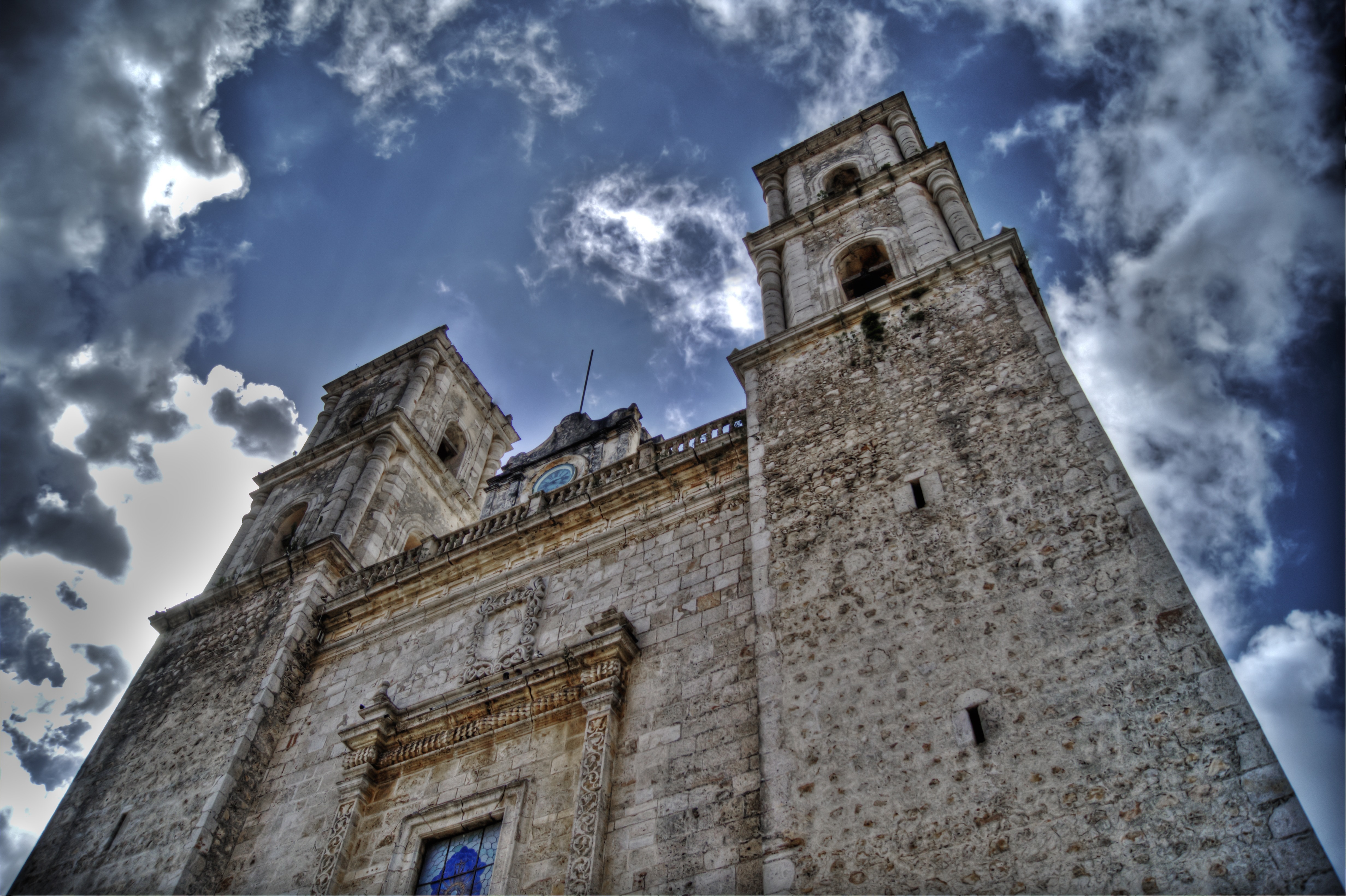 low angle photo of Baroque theme cathedral during day-time