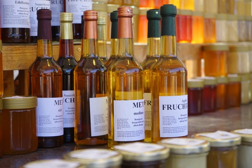 Met, Honey Wine, Alcoholic Beverage, bottle, label preview