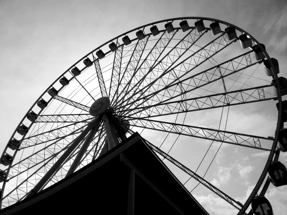 white Ferris wheel preview