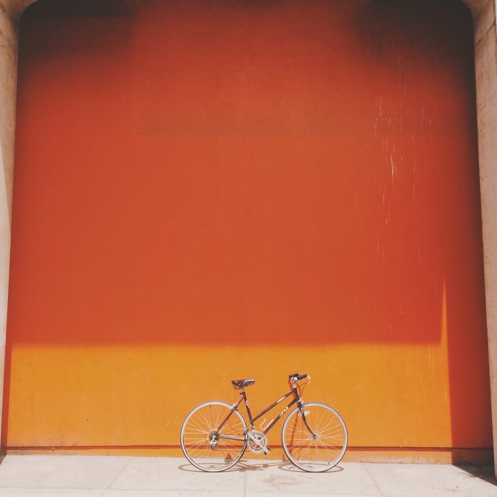 Wall, Bicycle, Style, Cycle, Urban, Bike, bicycle, copy space preview