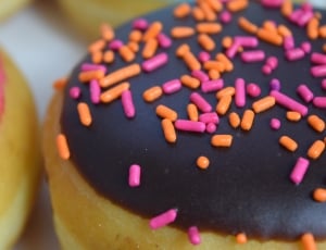black orange and pink cupcake thumbnail