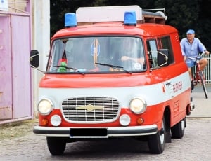 Historically, Firefighter Vehicle, Old, red, transportation thumbnail
