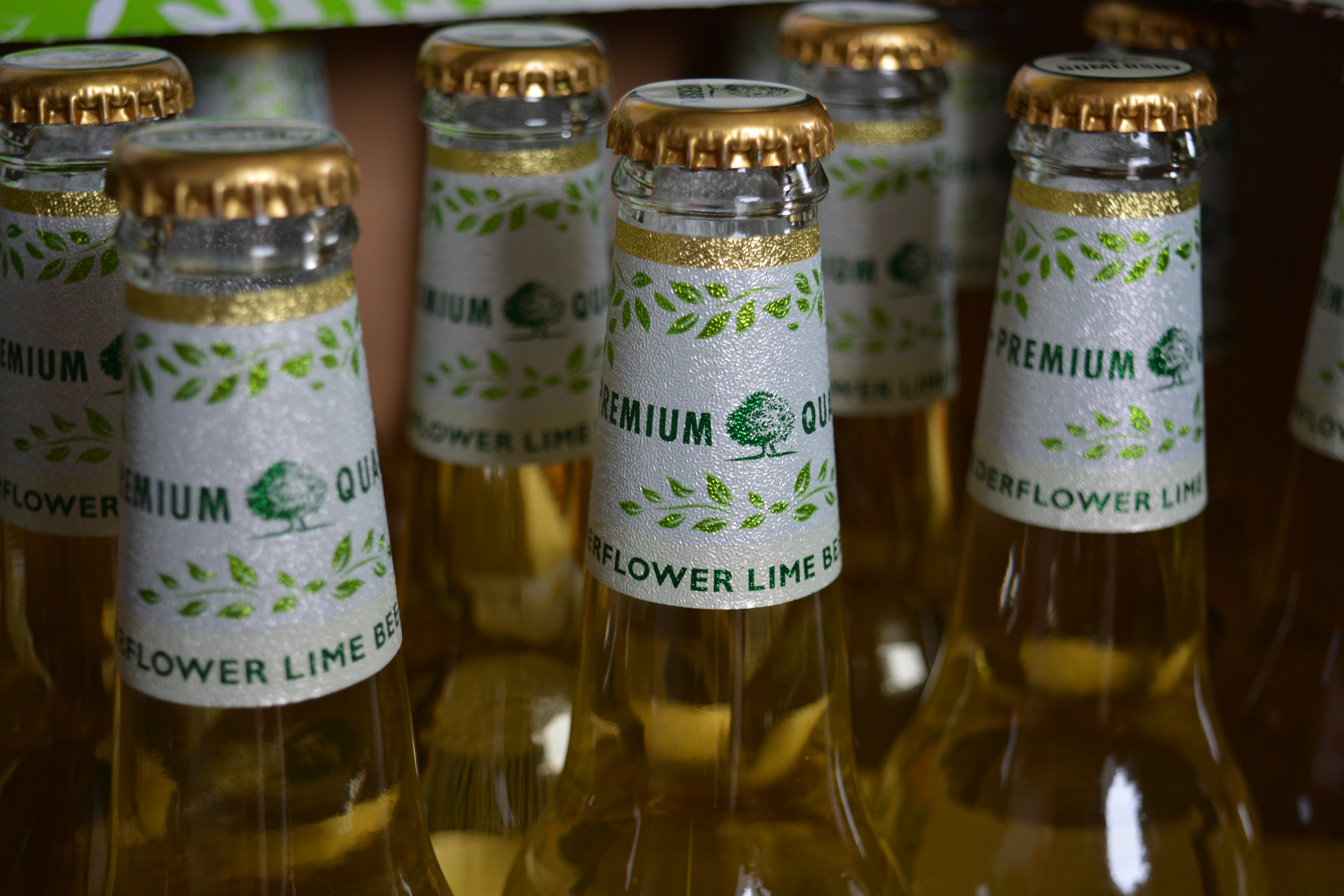 6 premium lime bottles