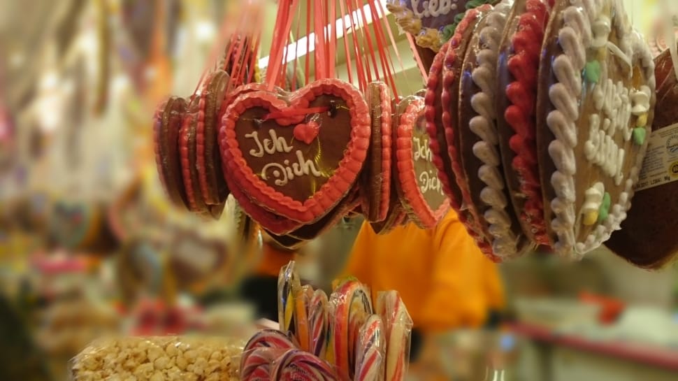 chocolate heart shaped candy lot preview