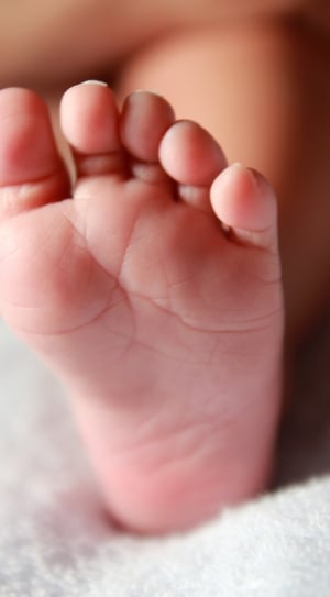 Newborn, Baby Foot, Baby, Leg, Child, baby, human foot thumbnail