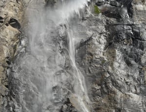 cascade of a waterfall near a clip thumbnail