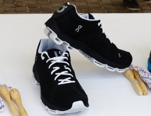 black-and-white athletic shoes thumbnail
