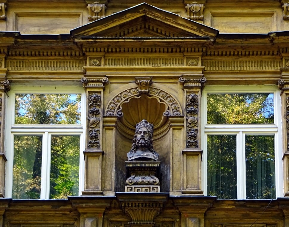 Kamienica, The Window, The Statue Of, architecture, building exterior preview