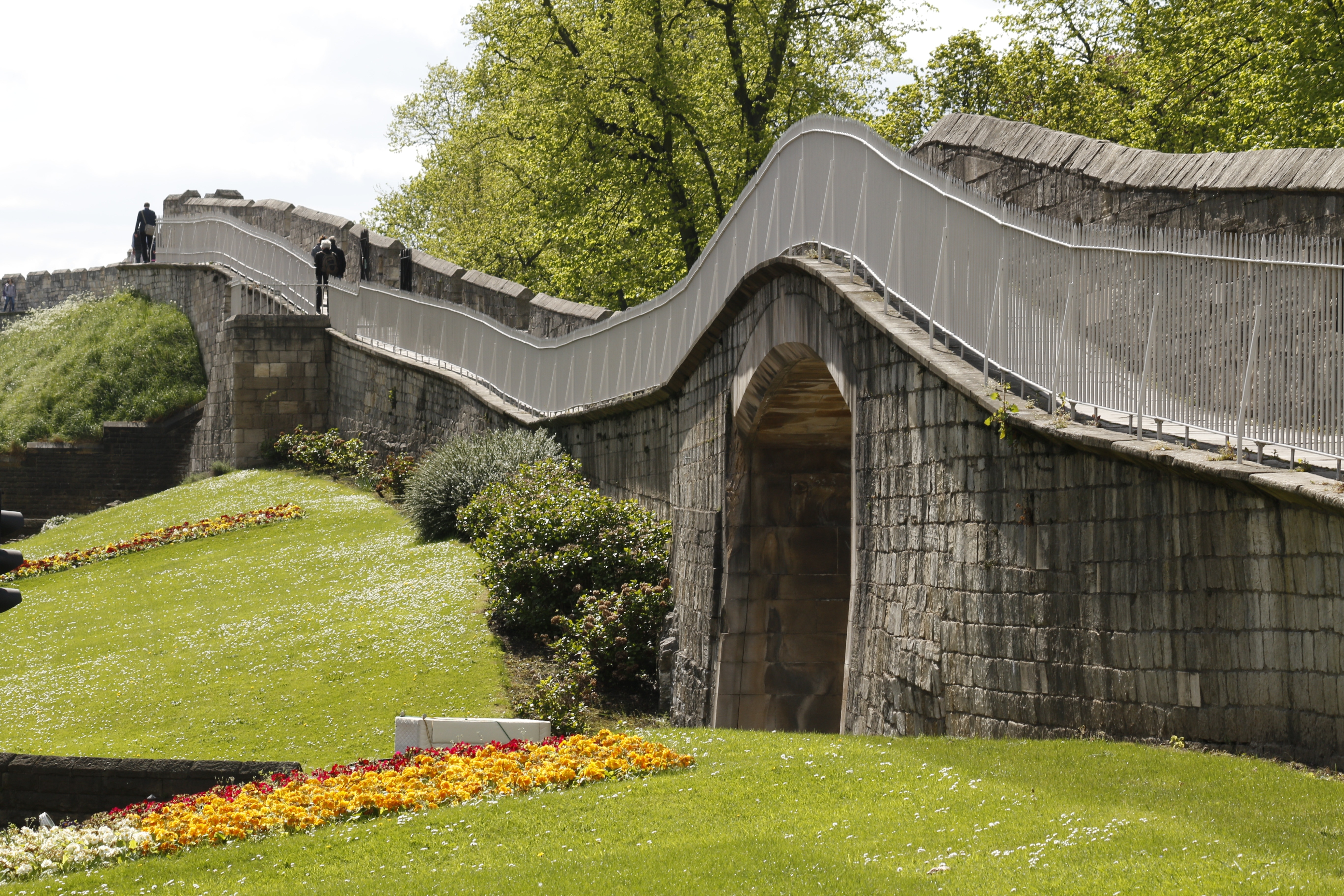 gray stone bridge