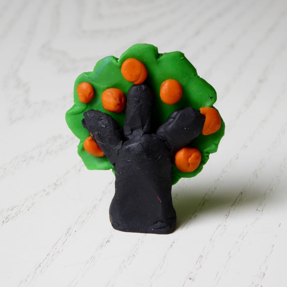 Play Dough, Apple Tree, Modelling, Tree, food and drink, no people preview