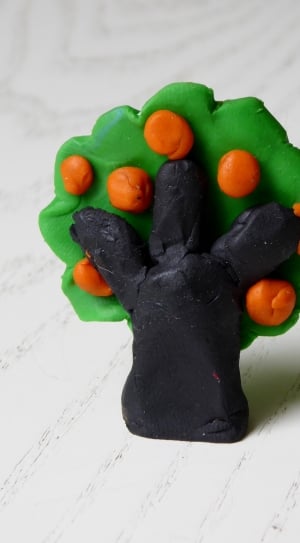 Play Dough, Apple Tree, Modelling, Tree, food and drink, no people thumbnail