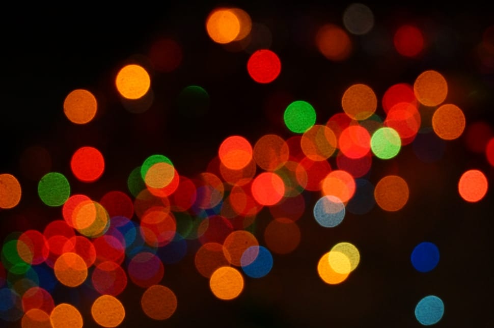 Bokeh, Color, Lights, Christmas, illuminated, lighting equipment preview