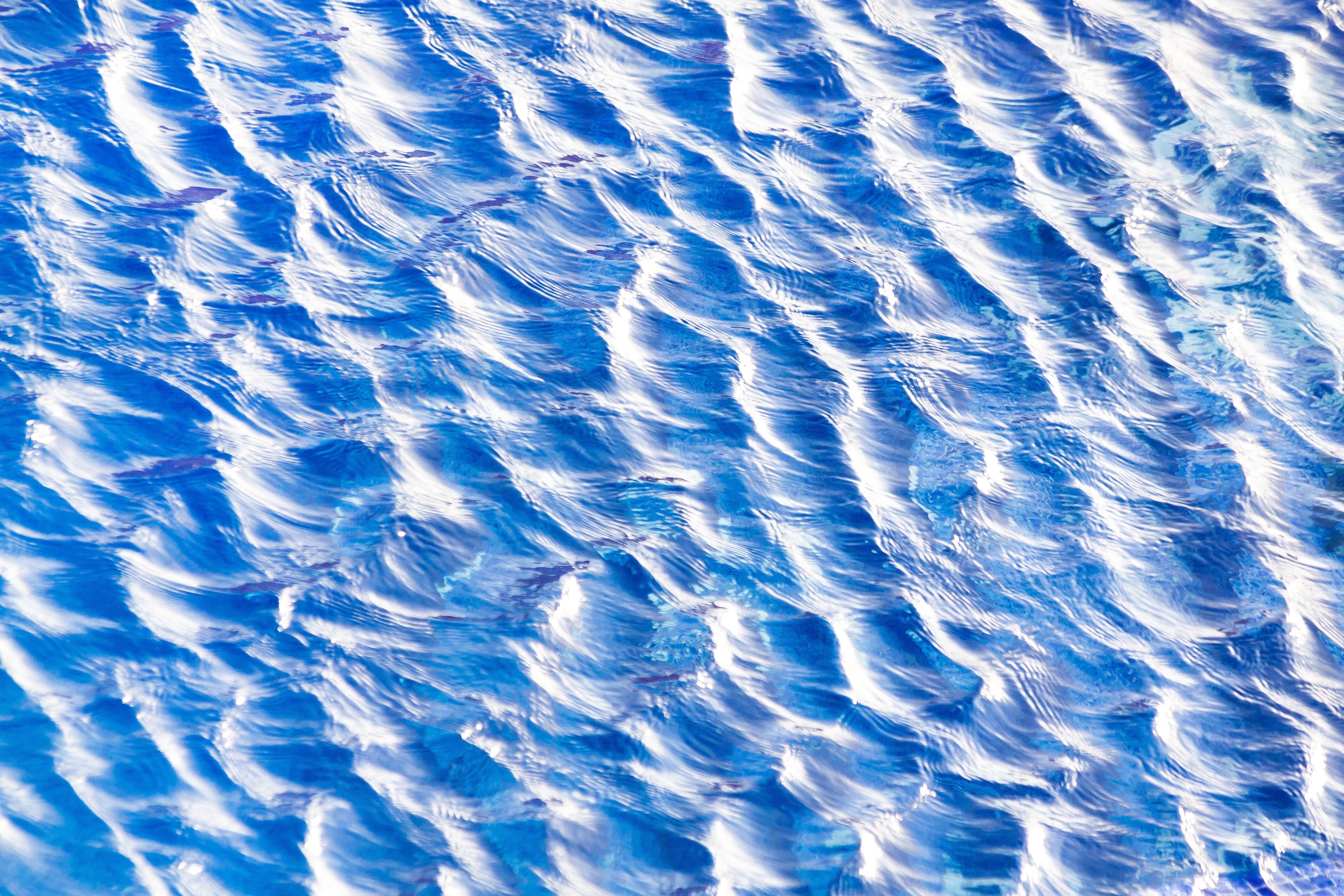 high angled photo of body of water