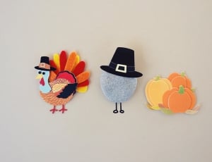 turkey and pumpkin wall decor thumbnail