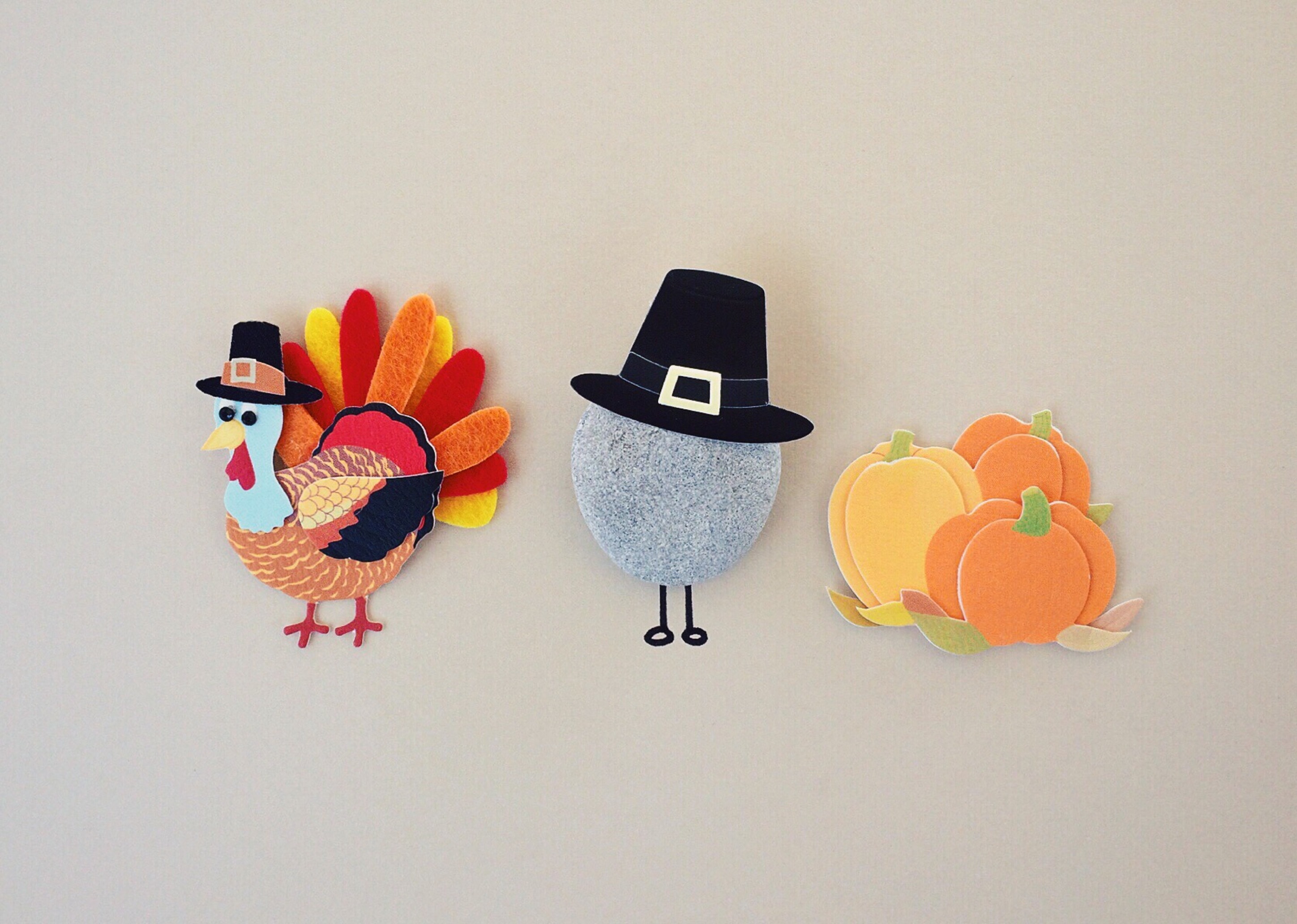 turkey and pumpkin wall decor