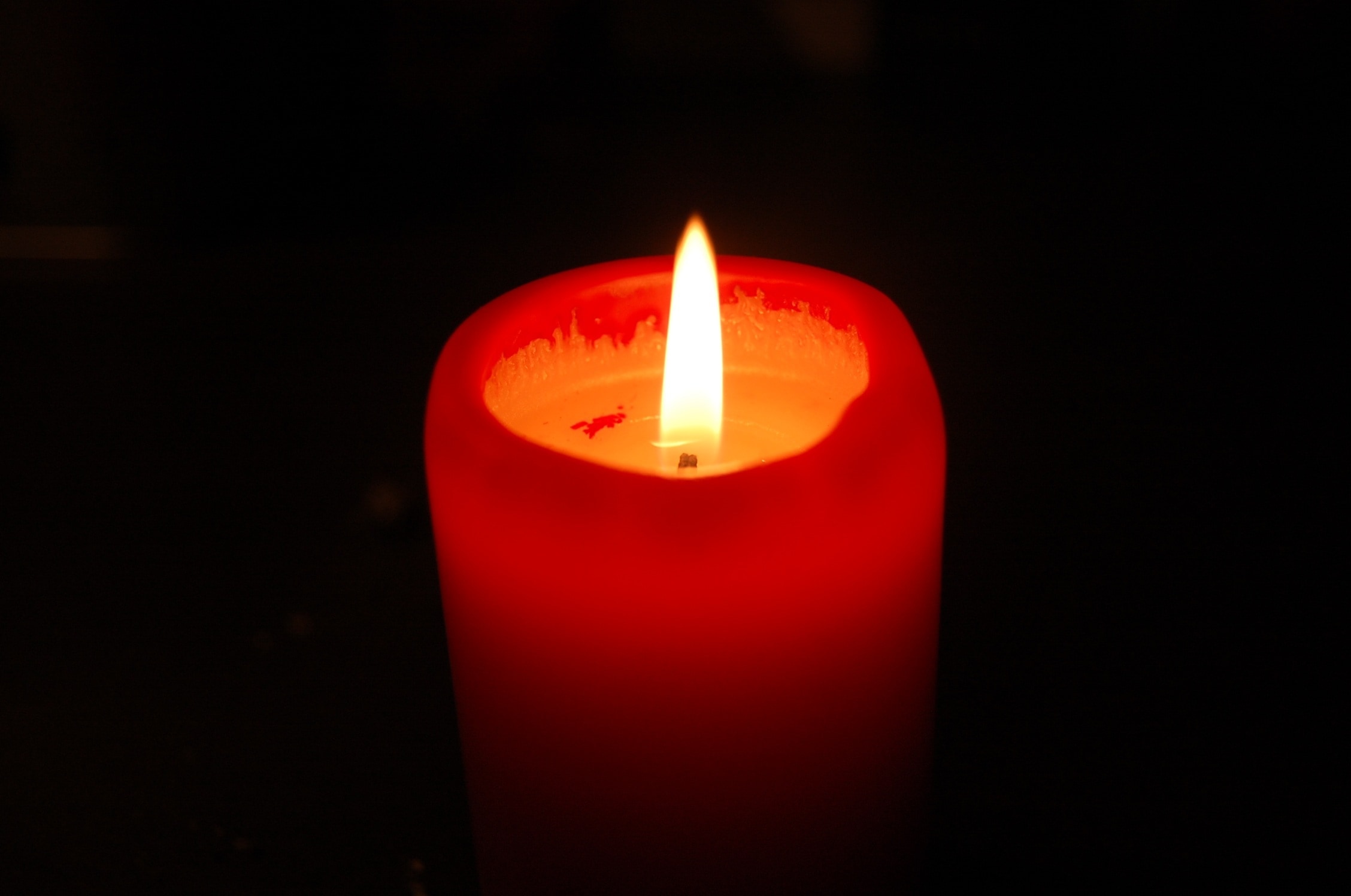 red tower candle