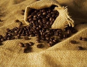 Grains, Coffee, The Substance, Burlap, brown, sack thumbnail