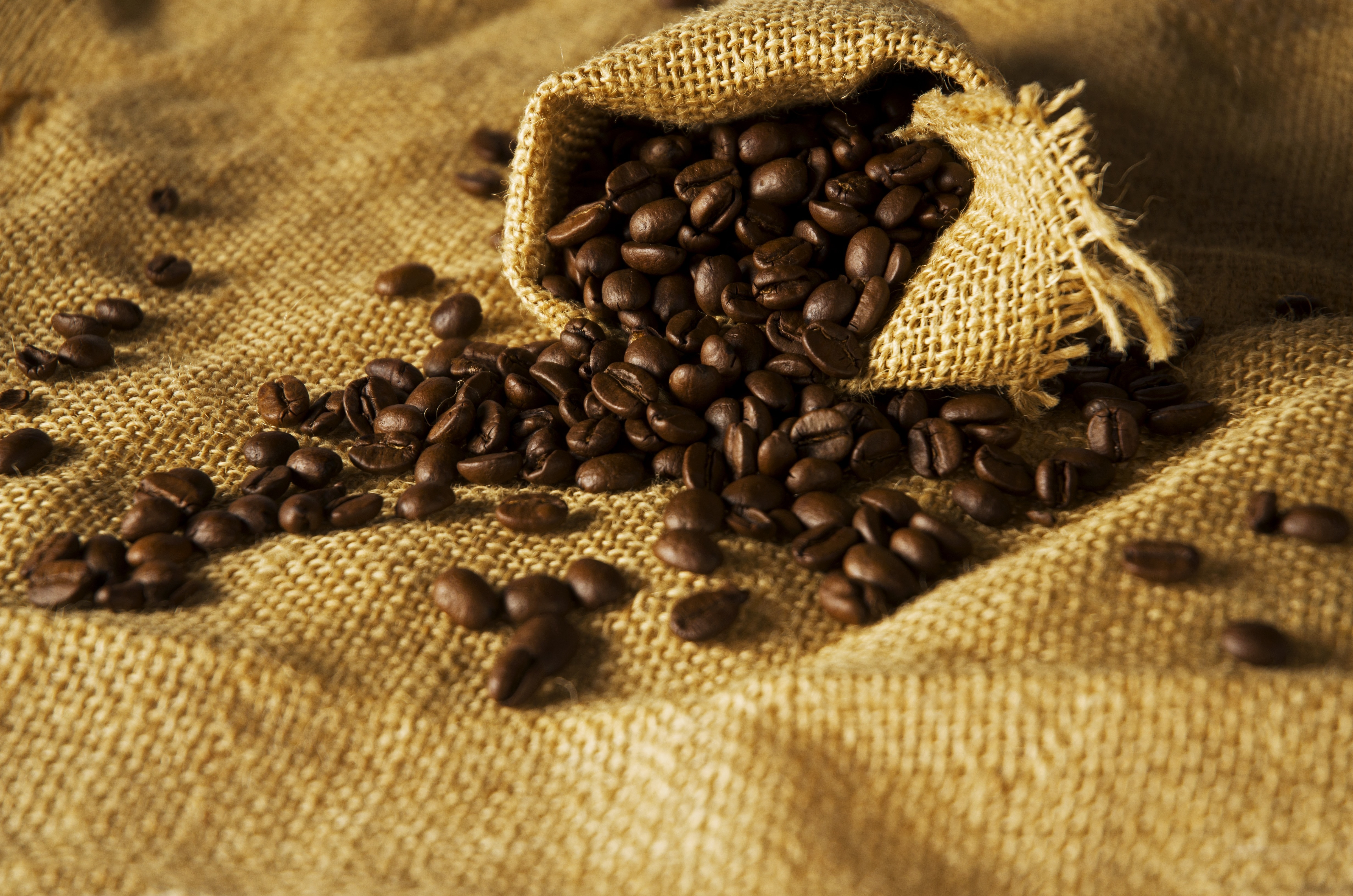 Grains, Coffee, The Substance, Burlap, brown, sack