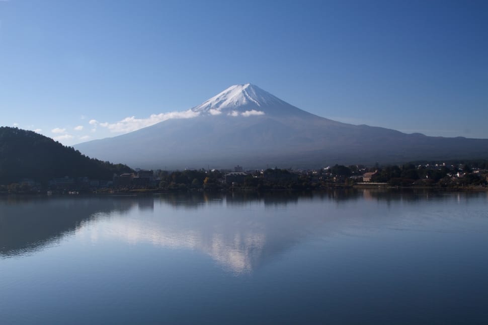 Japan, Mountain, Fuji, Lake, Reflection, reflection, water preview