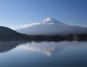 Japan, Mountain, Fuji, Lake, Reflection, reflection, water thumbnail