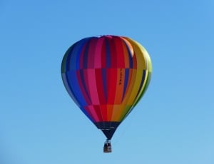 hot air balloon high angle photography thumbnail