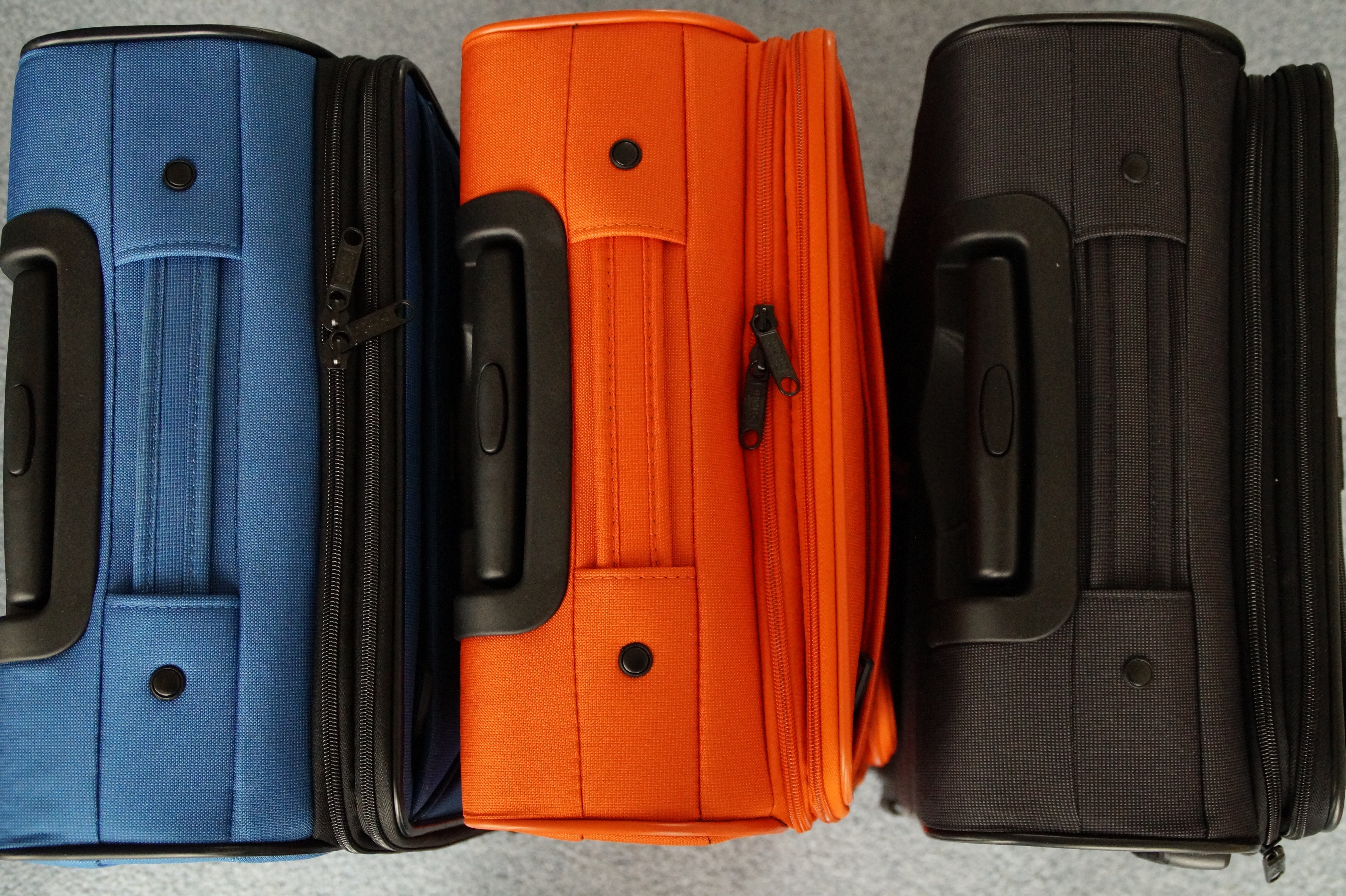 3 soft case luggage