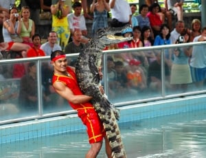 Crocodile Band, Million Year Stone Park, sport, large group of people thumbnail