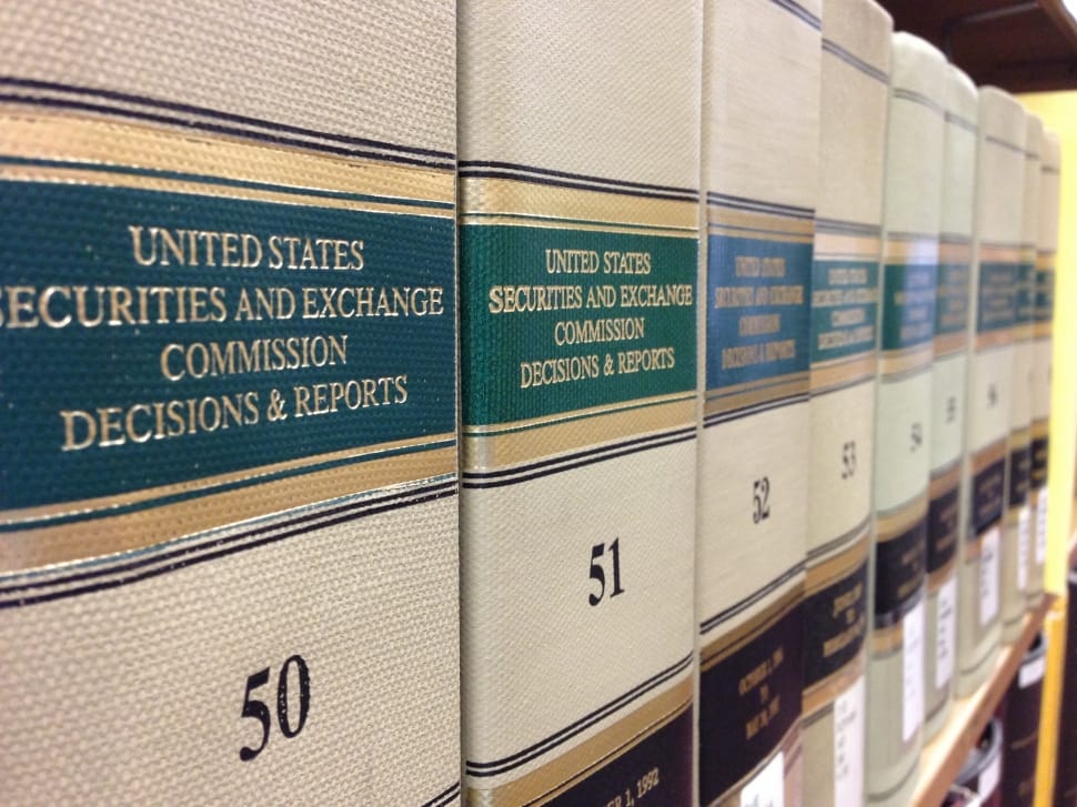 united states securities and exchange commission decision's & reports books preview