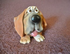 dog ceramic figurine thumbnail