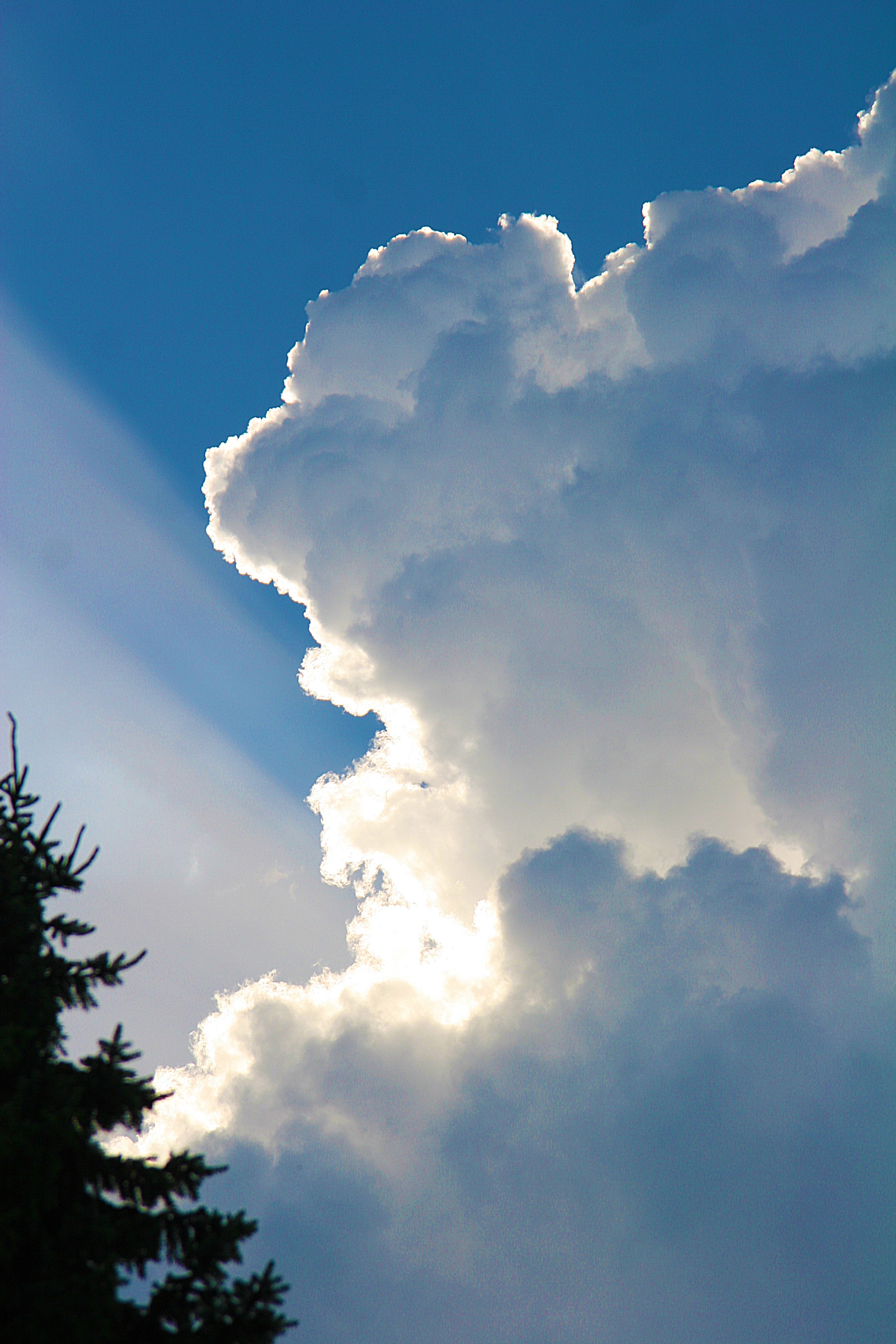 X Wallpaper Sunbeam Sky Clouds Cumulus Sun Cloud Sky Sky Peakpx