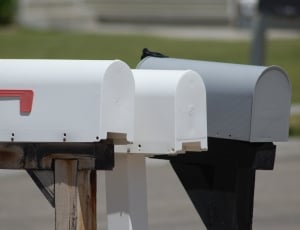 3 white and gray mailbox thumbnail