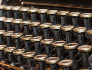 black and gold typewriter thumbnail