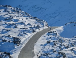 glacier mountain with gray pathway thumbnail