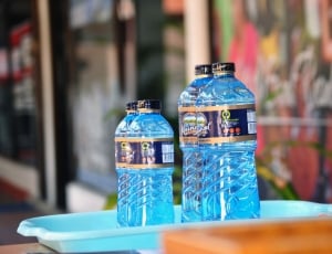 Water, Refreshing, Fresh, Pure, Bottle, bottle, blue thumbnail