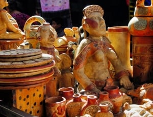 Market, Trinkets, Guatemela, Statues, market, variation thumbnail