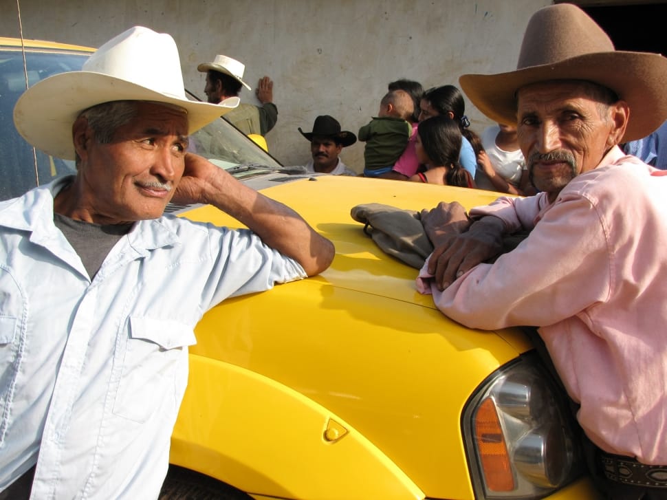 Men, Honduras, Cowboys, Western, People, hat, car preview