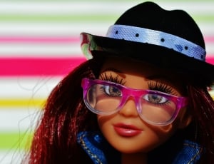 barbie doll in black hat thumbnail
