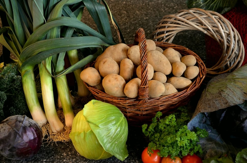Thanksgiving, Vegetables, Harvest, food and drink, basket preview