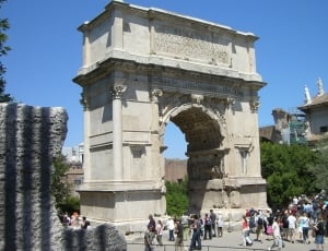 Ruin, Rome, Monument, Historic, large group of people, architecture thumbnail